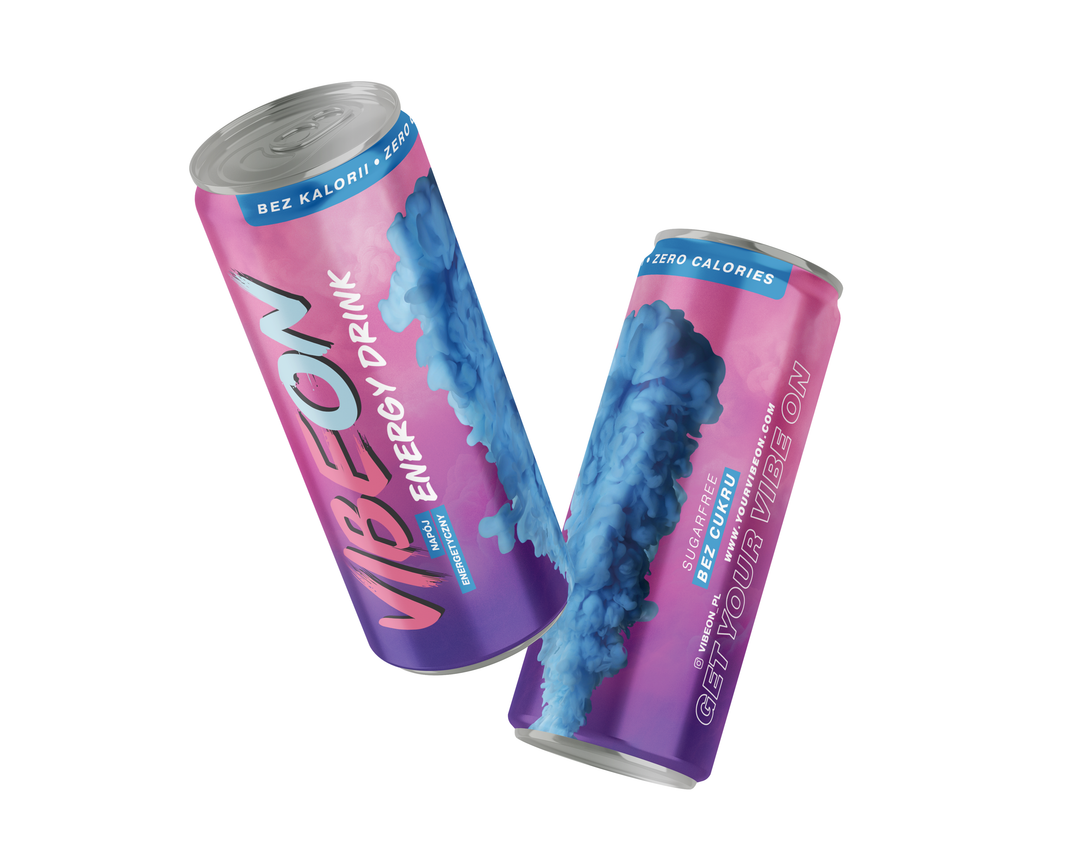 vibeON ENERGY DRINK ZERO SUGAR  - Napój Energetyczny 250ml